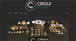 Desktop Screenshot of criquibjj.com
