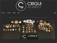 Tablet Screenshot of criquibjj.com